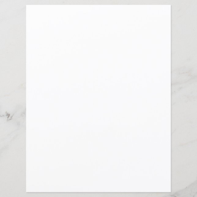 Create Your Own 8.5" x 11" Semi Gloss Paper Sheet (Front)