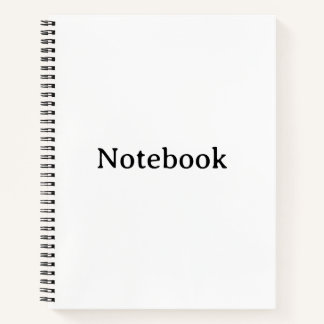 Create Your Own 8.5" x 11" Softcover Notebook