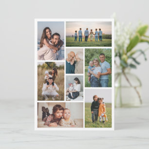 Create Your Own 8 Photo Collage Card