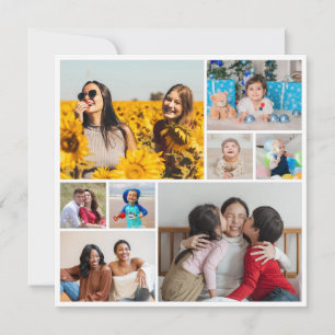 Create Your Own 8 Photo Collage Card