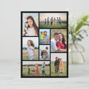 Create Your Own 8 Photo Collage Card