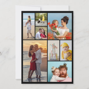 Create Your Own 8 Photo Collage Card