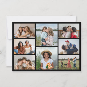 Create Your Own 8 Photo Collage Card