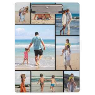 Create Your Own 8 Photo Collage Clipboard