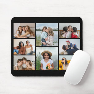Create Your Own 8 Photo Collage Mouse Pad