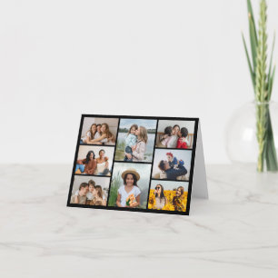 Create Your Own 8 Photo Collage Note Card
