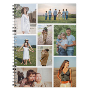 Create Your Own 8 Photo Collage Notebook
