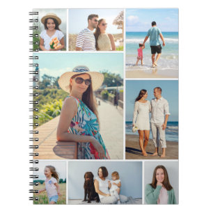 Create Your Own 8 Photo Collage Notebook