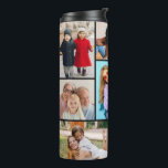 Create Your Own 8 Photo Collage Thermal Tumbler<br><div class="desc">Create your own 8 Photo Collage for Christmas, Birthdays, Weddings, Anniversaries, Graduations, Father's Day, Mother's Day or any other Special Occasion, with our easy-to-use design tool. Add your favourite photos of friends, family, vacations, hobbies and pets and you'll have a stunning, one-of-a-kind photo collage. Our custom photo collage is perfect...</div>