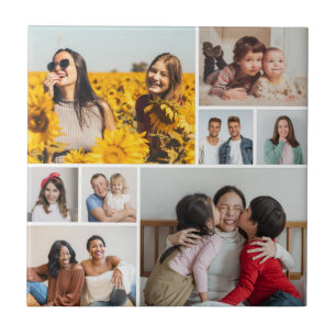Create Your Own 8 Photo Collage Tile
