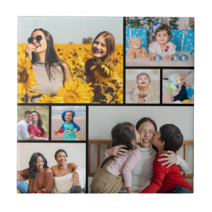 Create Your Own 8 Photo Collage Tile