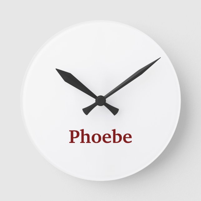 Create Your Own 8" Wall Clock (Front)