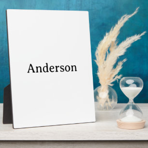 Create Your Own 8" x 10" Plaque