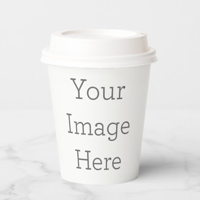 Paper Cups Size: 236ml Paper Cup, Lid: Lid (Front)