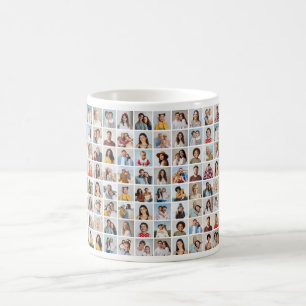 Create Your Own 96 Photo Collage Coffee Mug