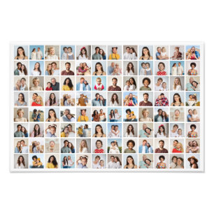 Create Your Own 96 Photo Collage Photo Enlargement