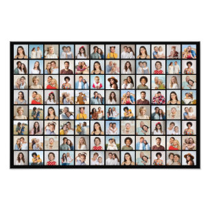Create Your Own 96 Photo Collage Photo Enlargement