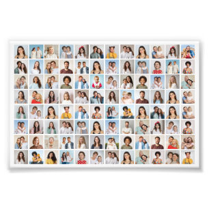 Create Your Own 96 Photo Collage Photo Enlargement Print