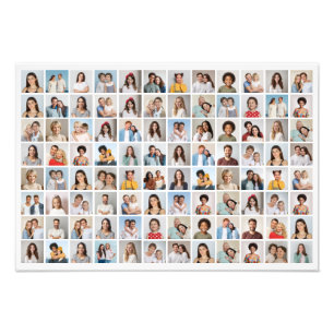 Create Your Own 96 Photo Collage Photo Enlargement Print