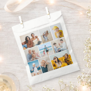 Create Your Own 9 Photo Collage Favour Bag
