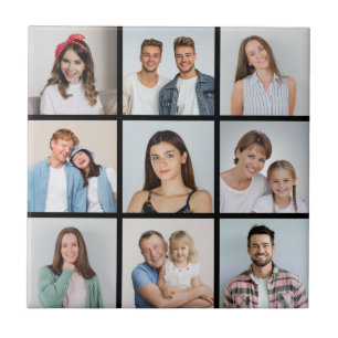 Create Your Own 9 Photo Collage Tile