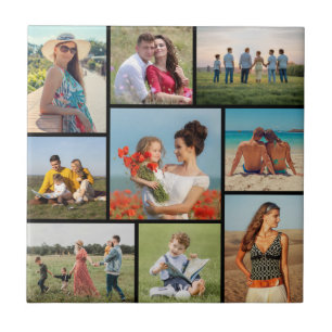 Create Your Own 9 Photo Collage Tile