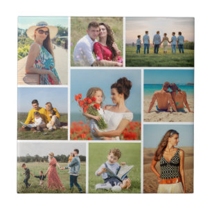 Create Your Own 9 Photo Collage Tile
