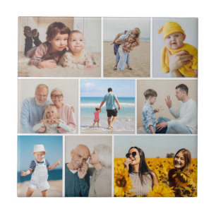 Create Your Own 9 Photo Collage Tile