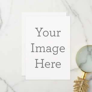 Create Your Own A5 Flat Thank You Card