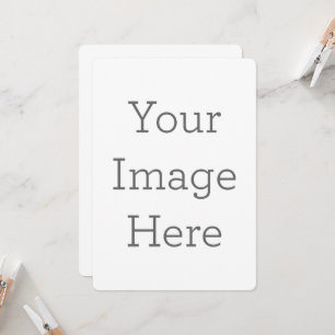 Create Your Own A5 Rounded Corner Flat Card