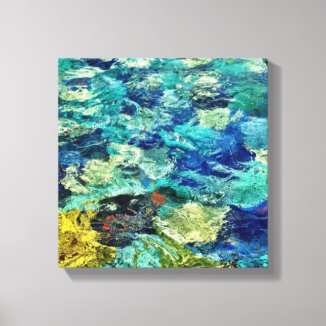 Create Your Own Abstract Art 12 x 12 Canvas Print (Front)