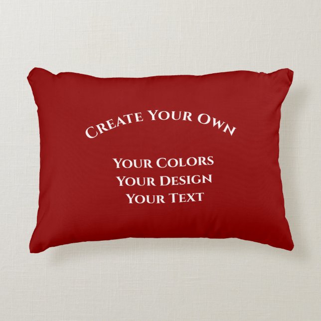 Create Your Own Accent Pillow (Front)