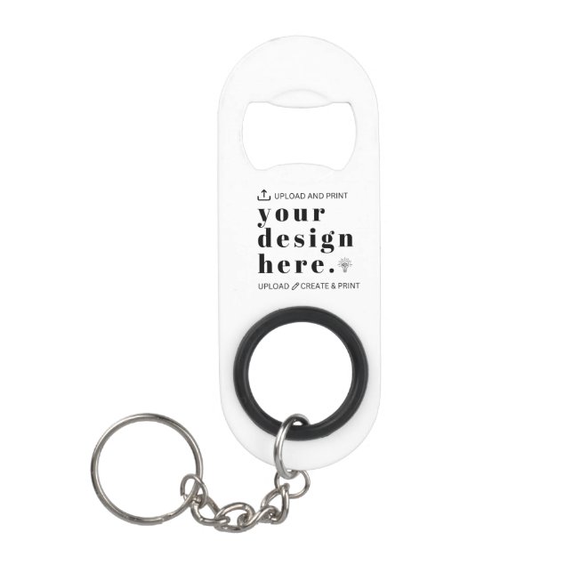 Create Your Own Accessory Keychain Bottle Opener (Front)