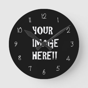 Create Your Own Acrylic Round (Medium) Wall Clock