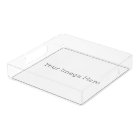 Create Your Own Acrylic Serving Tray