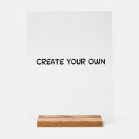 Create your own