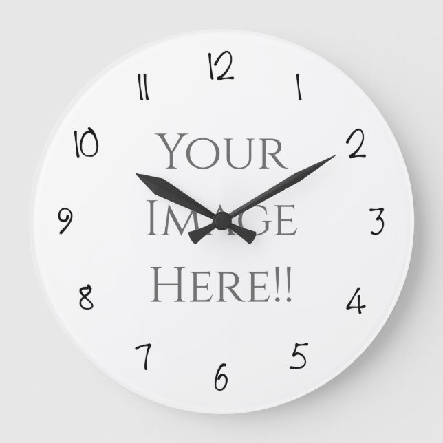 Create Your Own AcryliPrint®HD Large Clock (Front)