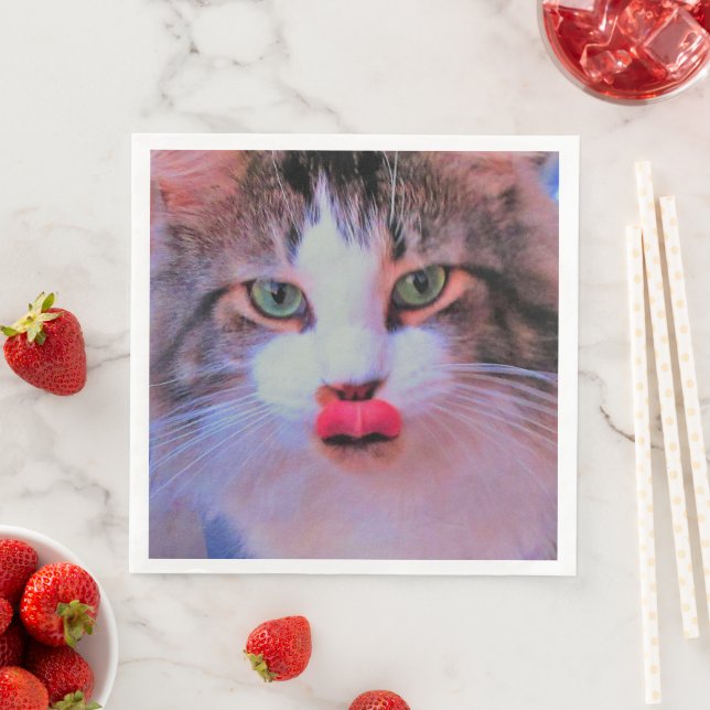 Create Your Own Add Your Image Personalize Napkin (Insitu)