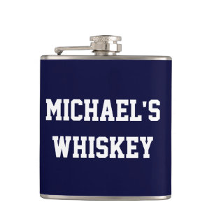 Create Your Own Add Your Name Whiskey Hip Flask