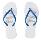 Create Your Own Adult Slim Strapped Flip Flops