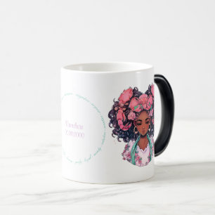 Create Your Own African American Woman Cancer Magic Mug