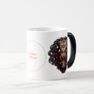Create Your Own African American Woman Leo Magic Mug