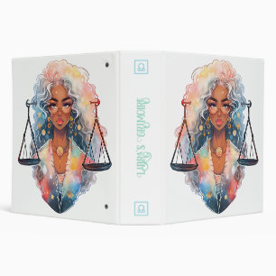 Create Your Own African American Woman Libra Binder