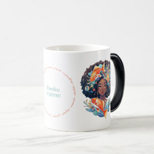 Create Your Own African American Woman Pisces Magic Mug
