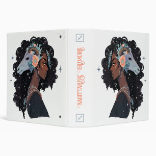 Create Your Own African American Woman Sagittarius Binder