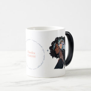 Create Your Own African American Woman Sagittarius Magic Mug