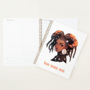 Create Your Own African American Woman Scorpio Planner
