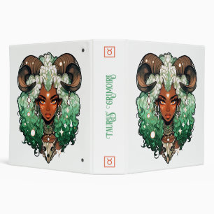 Create Your Own African American Woman Taurus Binder