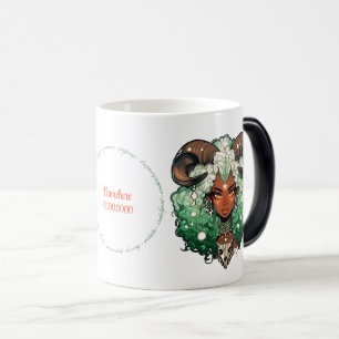 Create Your Own African American Woman Taurus Magic Mug