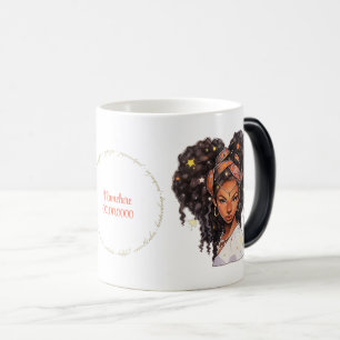 Create Your Own African American Woman Virgo Magic Mug
